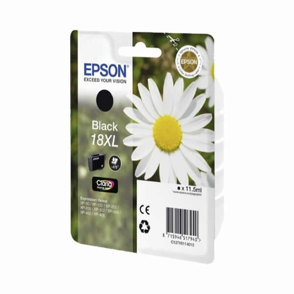 EPSON T181140 18XL SİYAH KARTUŞ