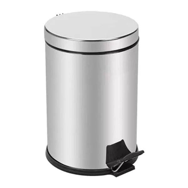CLX 1006 12 LT PASLANMAZ PEDALLI ÇÖP KOVASI