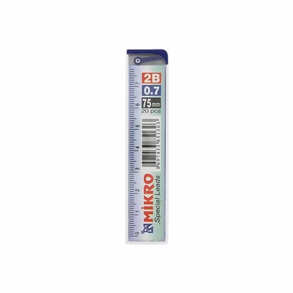 Mikro M-750 75 mm 0,7 mm Cetvelli Kurşun Kalem Ucu