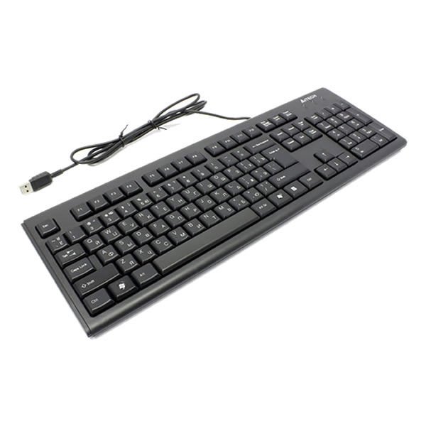 A4 Tech KR83 Siyah F Türkçe Usb Kablolu Klavye