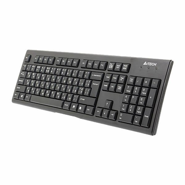 A4 TECH KR83 SİYAH F TÜRKÇE USB KABLOLU KLAVYE