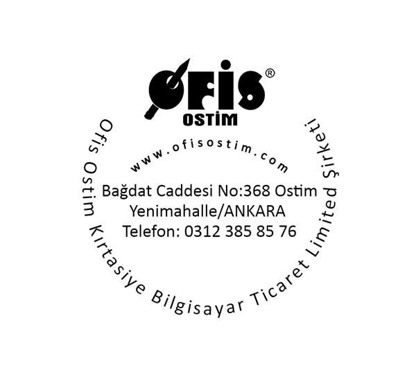 Trodat 4642 Büyük Boy Firma Kaşesi 2 Boş Kaşe