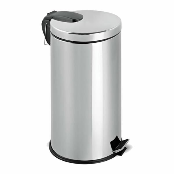 CLX 1010 40 LT PASLANMAZ PEDALLI ÇÖP KOVASI