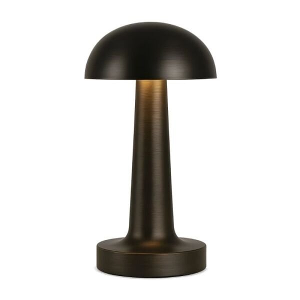 Cata CT-8428 Lizbon 3 Renk Şarjlı Siyah Masa Lambası