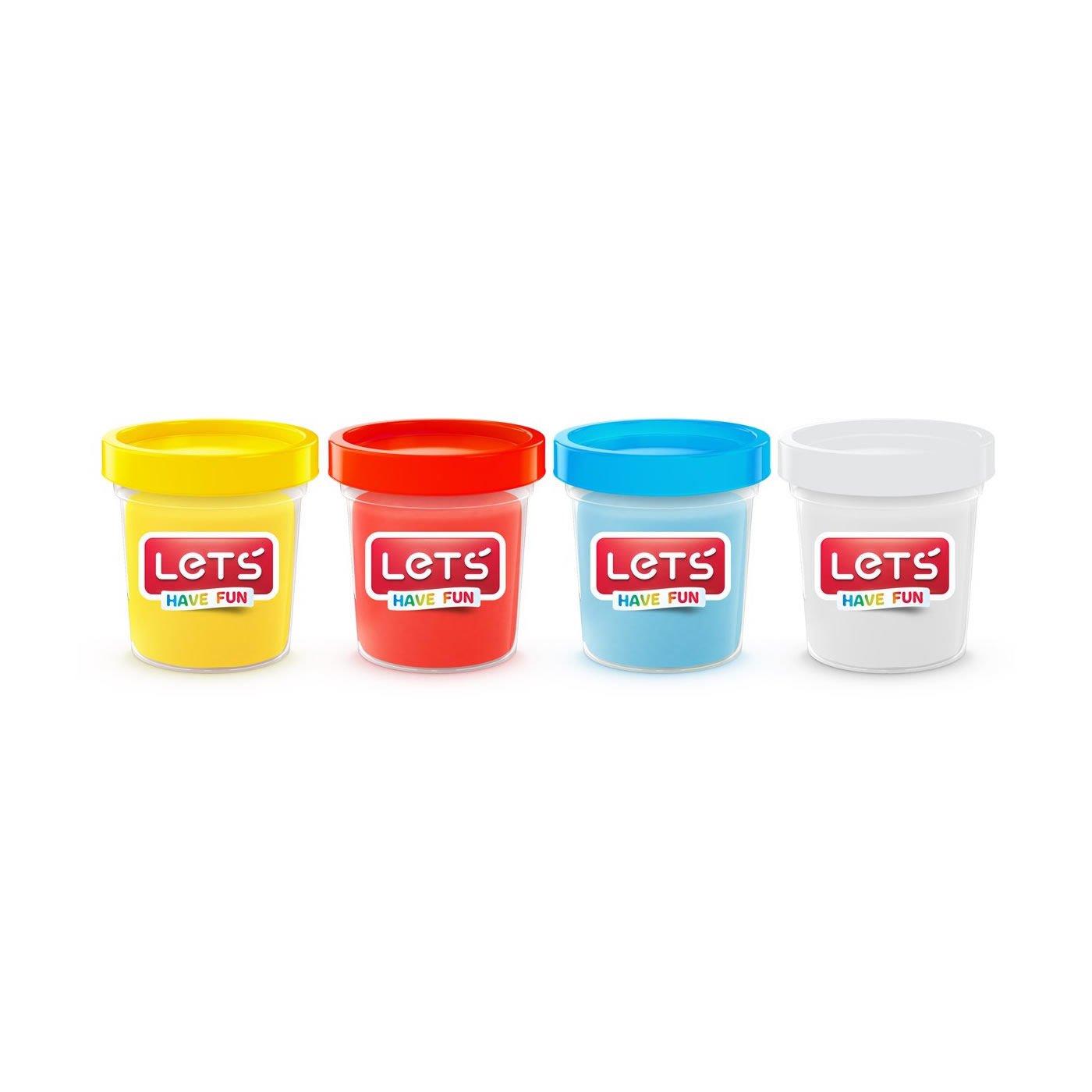 LETS L8340 600 GR 4 LÜ ANTİBAKTERİYEL OYUN HAMURU