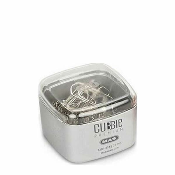 Mas 1301 Cubbie Premium 28 mm Silver Ataş