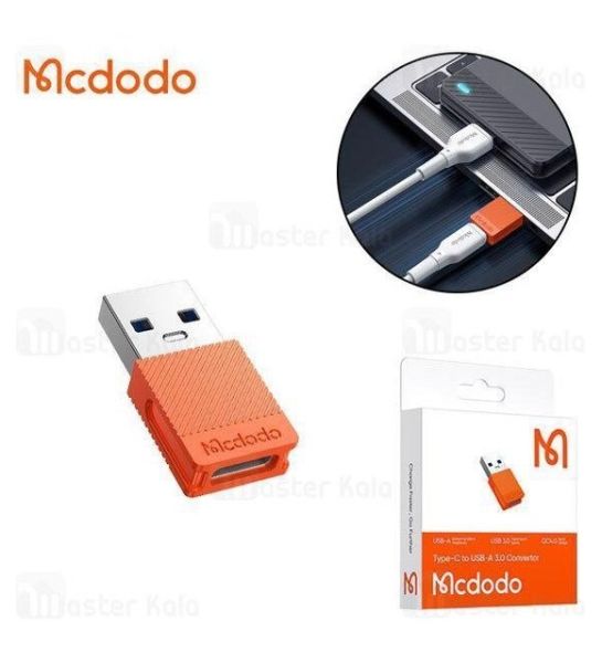Mcdodo OT-6550 Turuncu Type-C To USB A 3.0 Çevirici