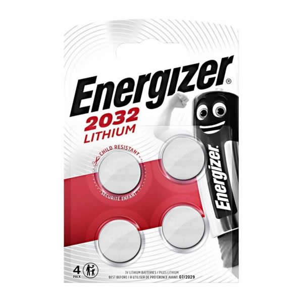 Energizer ED2032-2 BP4 CR-2032 Lithium Pil
