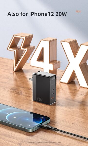 Mcdodo CH-8101 100 w Gan 1USB-2 Type-C Universal Şarj Cihazı
