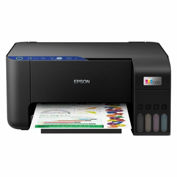 Epson L3251 EcoTank Wi-Fi + Tarayıcı + Fotokopi Renkli Çok Fonksiyonlu Tanklı Mürekkep Püskürtmeli Yazıcı
