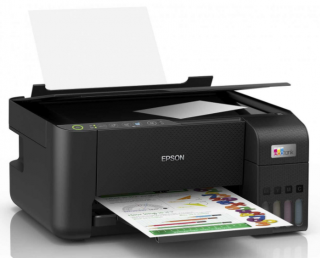 Epson L3251 EcoTank Wi-Fi + Tarayıcı + Fotokopi Renkli Çok Fonksiyonlu Tanklı Mürekkep Püskürtmeli Yazıcı
