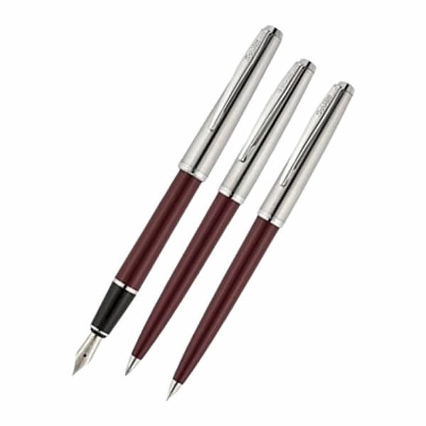 Scrikss 78 Bordo 3lü Dolma&Tükenmez&Versatil Kalem Seti