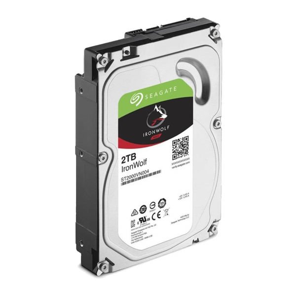 SEAGATE ST2000VN004 IRONWOLF 3,5'' 2TB 64MB 5900RPM HARDDİSK