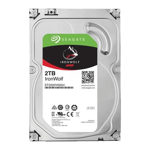 Seagate ST2000Vn004 Ironwolf 3,5'' 2Tb 64Mb 5900Rpm Harddisk