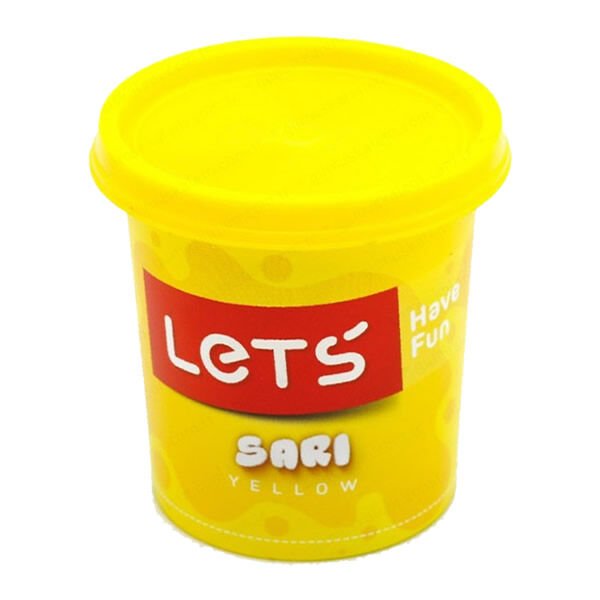 Lets L8340-1 150 gr Sarı Oyun Hamuru