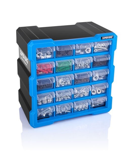 Asrın ASR-6006 20 li 26.2x15.7x26.7cm Küçük Monoblok Organizer
