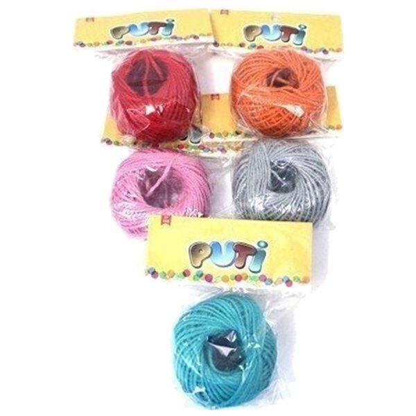 Puti 01852 10 m Renkli Jut İp