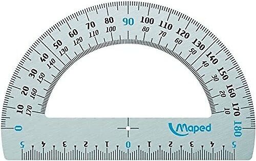 MAPED 129200 12 CM 180° ALÜMİNYUM AÇI ÖLÇER