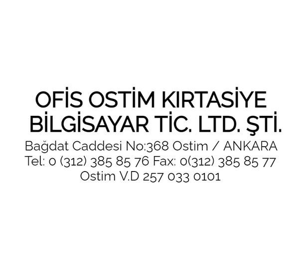 Trodat 4913 Büyük Boy Firma Kaşesi 5 Boş Kaşe
