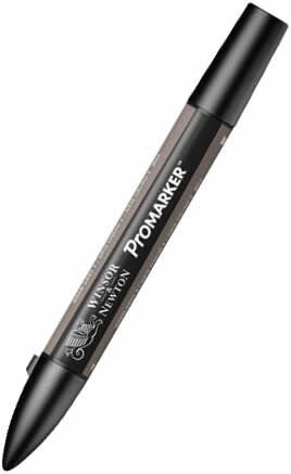 Winsor & Newton Lv-Wn-0203131 Promarker Wg4 131 Sıcak Gri Grafik Kalemi