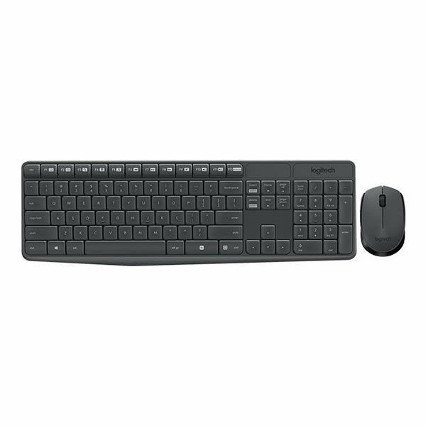 Logitech 920-007925 MK235 Siyah Kablosuz Klavye & Mouse Set