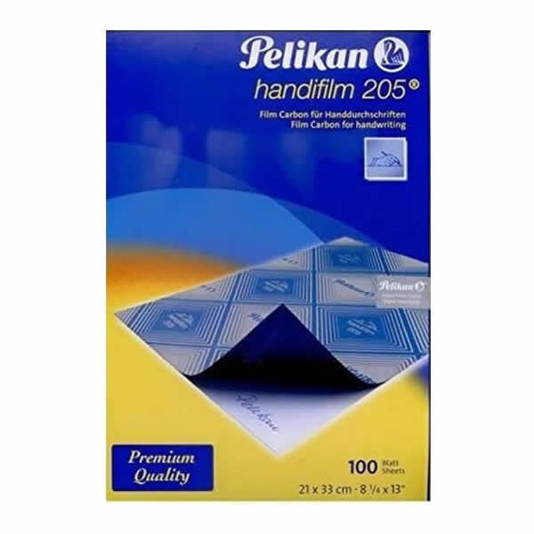 Pelikan 205 Handfilm 100 lü Mavi Plastik Karbon Kağıdı