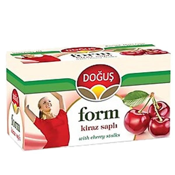 DOĞUŞ 20 Lİ KİRAZ SAPLI FORM BİTKİ ÇAYI