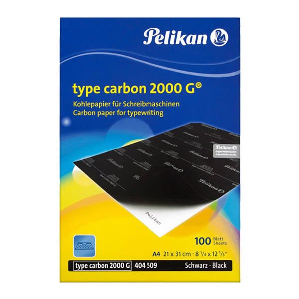 Pelikan 2000G 100 lü Siyah Karbon Kağıdı