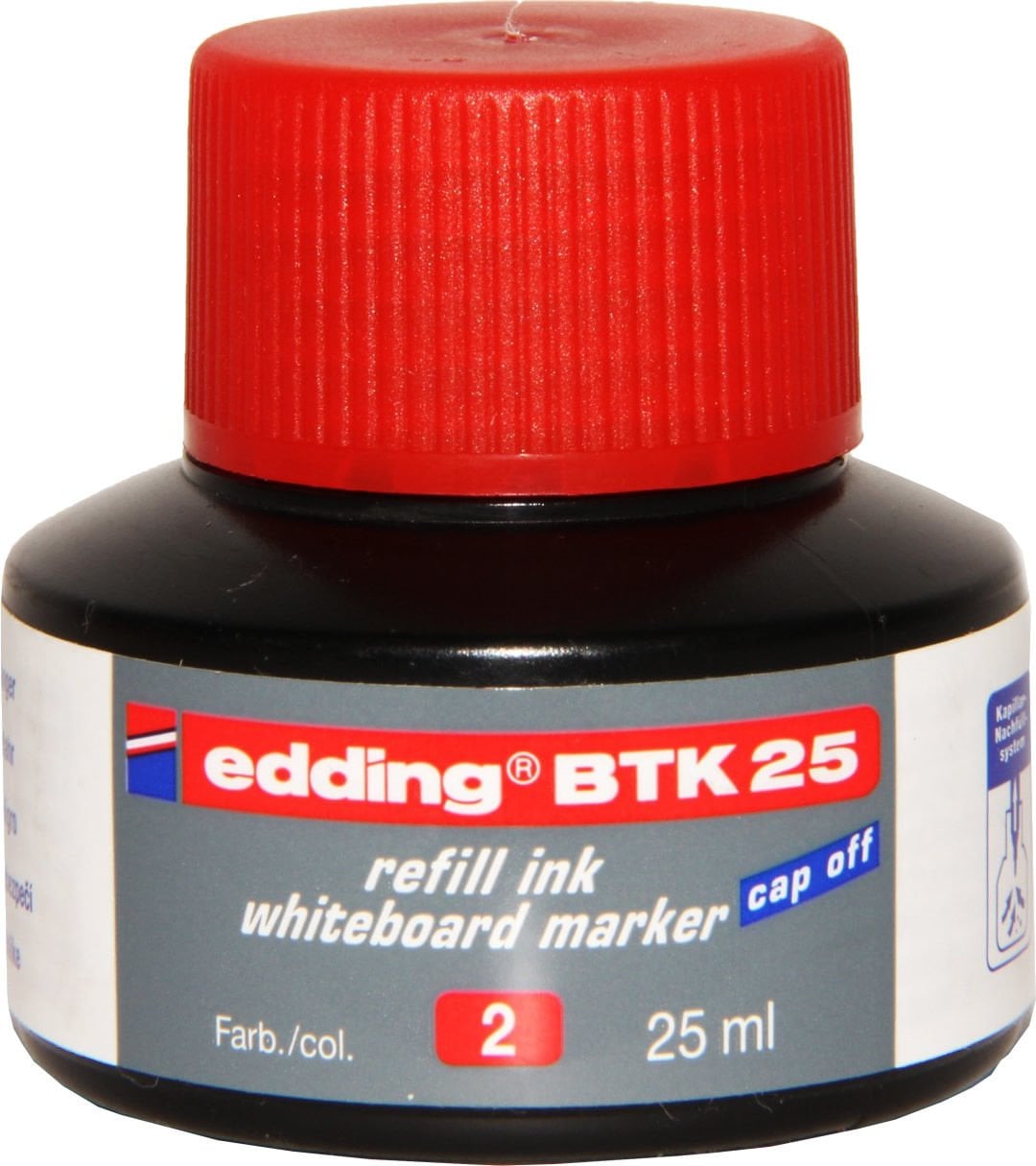 Edding BTK-25 25 ml Kırmızı Mürekkep