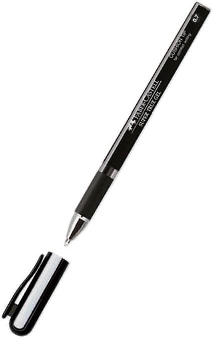 Faber Castell Super True Gel 0,7 mm Siyah Tükenmez Kalem