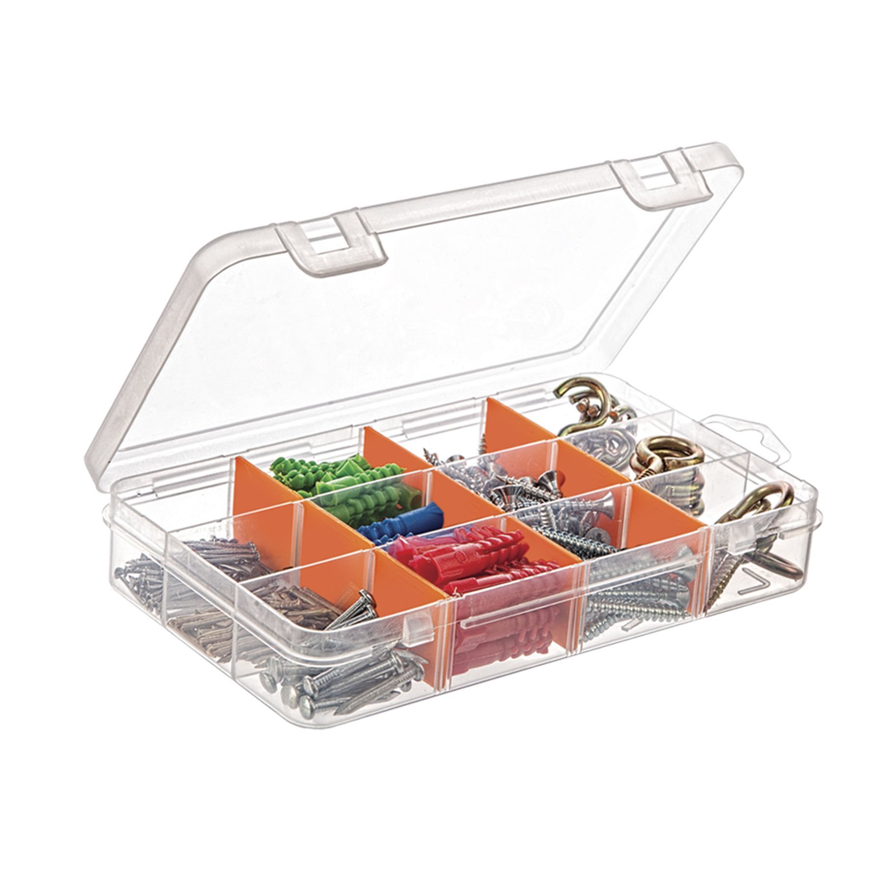 Asrın ASR-5004 240 Parça 12 17x10x3cm Vida Dübel Çivi Beta Organizer Set
