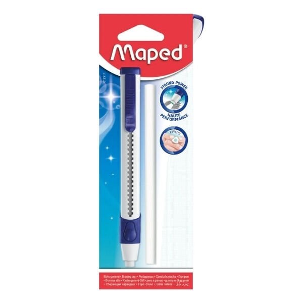 Maped 012511 Gom Kalem Silgi + Yedekli Blister