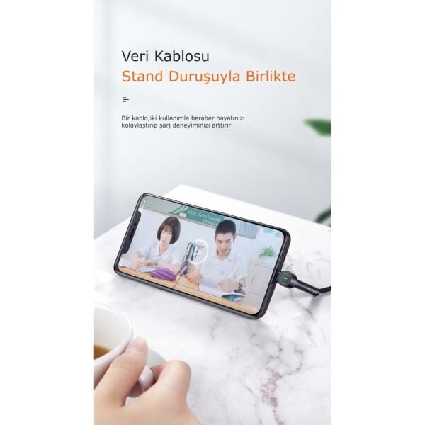 Mcdodo CA-6680 Type-C Braket Serisi Data- Şarj Kablosu