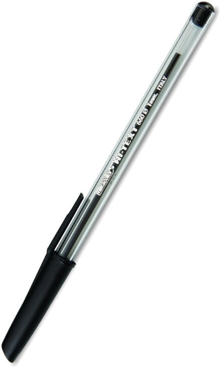 Hi-Text 660S 50 li 1,0 mm Siyah Tükenmez Kalem