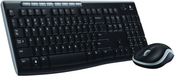 Logitech 920-004525 MK270 Siyah Q Kablosuz Klavye Mouse Set