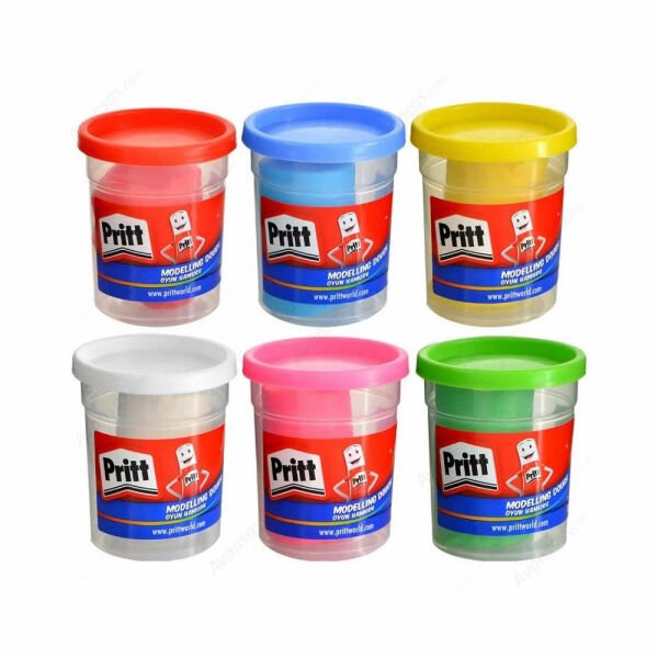 Pritt 1831457 100 gr 6 lı Oyun Hamuru