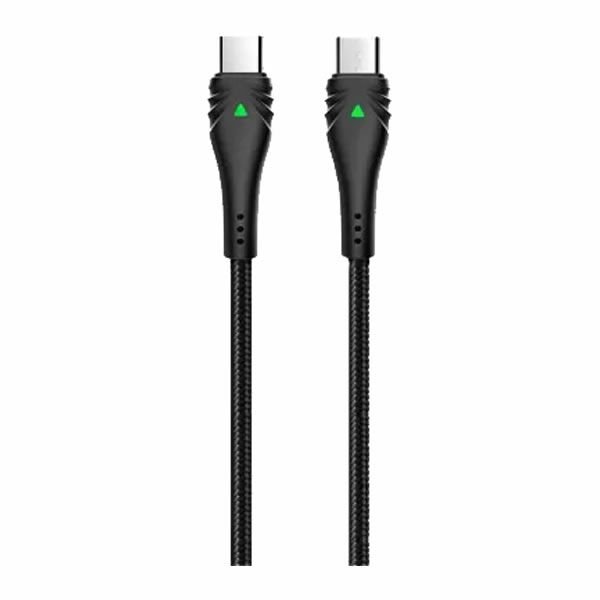 Mcdodo CA-6660 2 li Type-C PD Qc4.0 Ledli Örgülü Şarj Kablosu