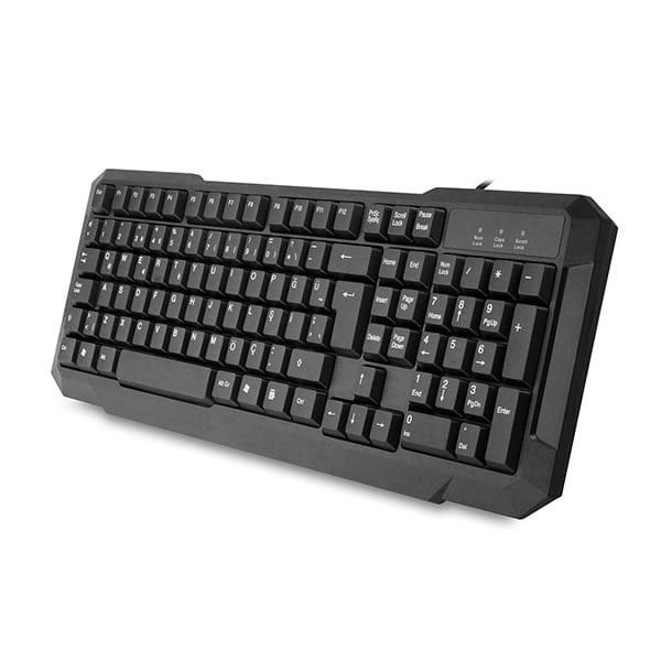 Everest KB-861U Siyah Q Usb Standart Kablolu Klavye