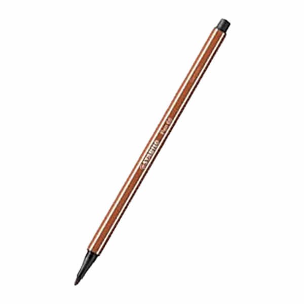 Stabilo 68/89 Pen 68 Koyu Kahverengi Keçeli Kalem