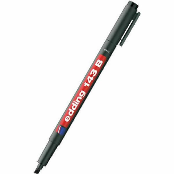 Edding ED-14301 Siyah Asetat Kalemi