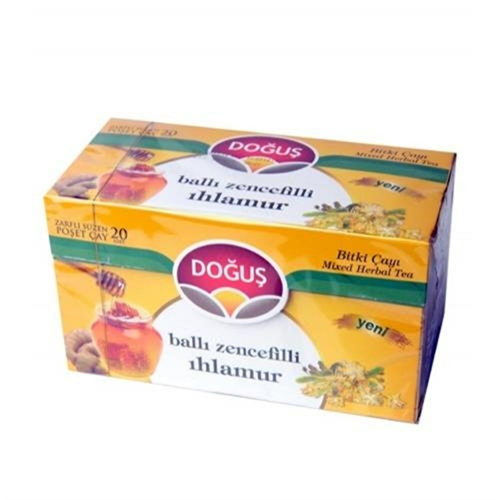 DOĞUŞ 20 Lİ BALLI ZENCEFİLLİ IHLAMUR ÇAYI