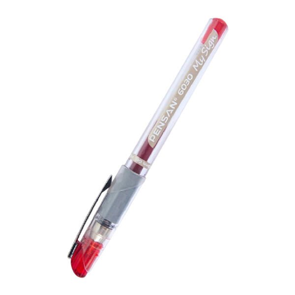 Pensan MY-SIGN 1,0 mm Kırmızı Jel Bilye Uçlu İmza Kalemi