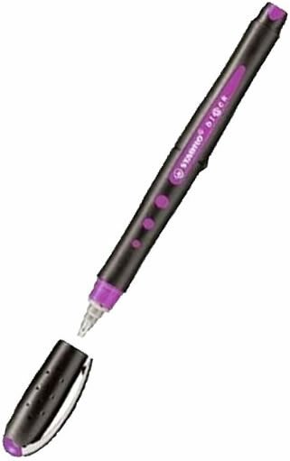 Stabilo 1018/51 Black M Lila Jel Mürekkepli Roller Kalem
