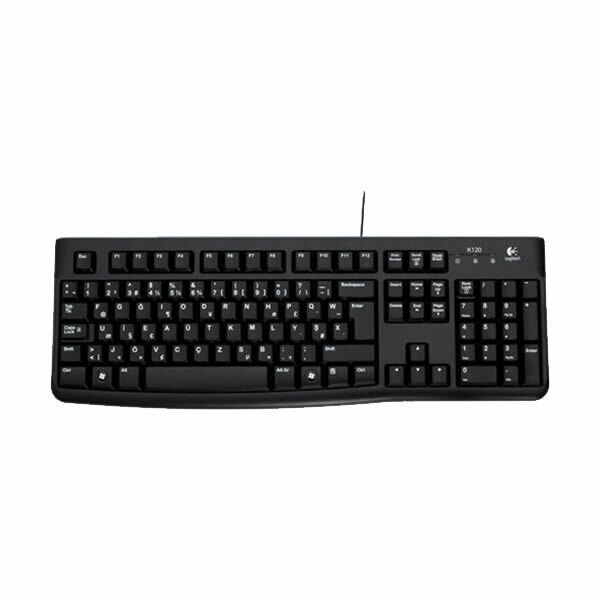 Logitech 920-004163 K120 Siyah F Türkçe Usb Kablolu Klavye