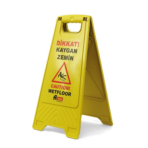 OFİS NATURAL KAYGAN ZEMİN UYARI LEVHASI