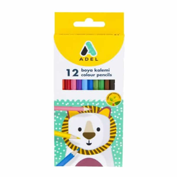 ADEL 12 Lİ TAM BOY BOYA KALEMİ