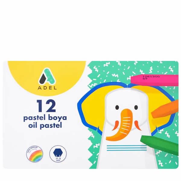 Adeland 4280837002 12 li Pastel Boya