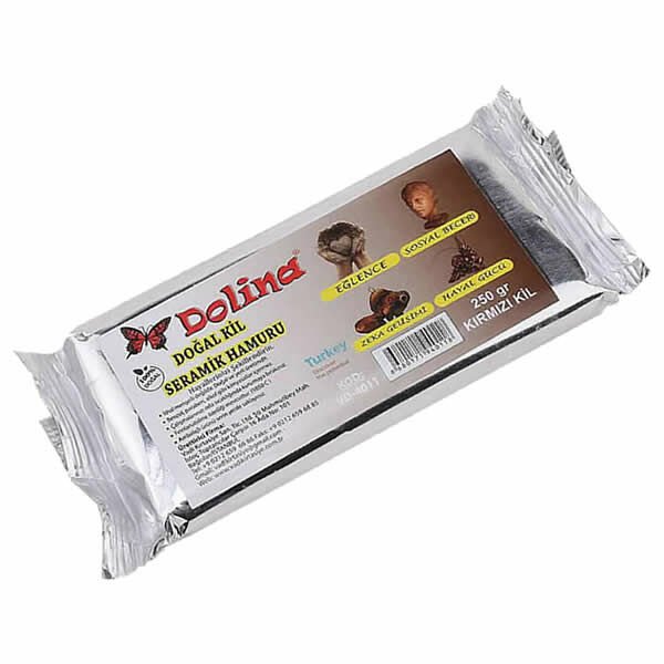 Dolina 250 gr Kırmızı Seramik Hamur Kil