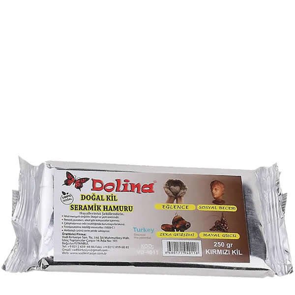 Dolina 250 gr Kırmızı Seramik Hamur Kil