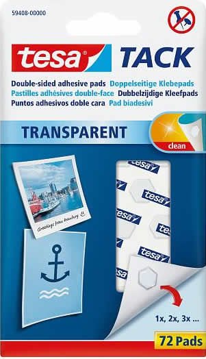 Tesa 59408 Şeffaf Tack Yapıştırıcı Hamur